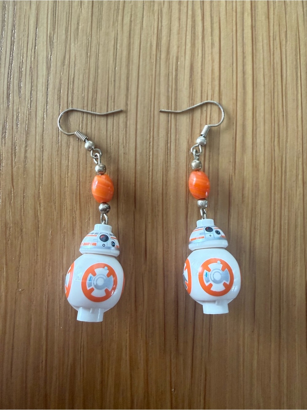 Star Wars BB-8 Droid earrings